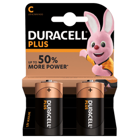 C Duracell PLUS Alkaline BP-2 MN1400