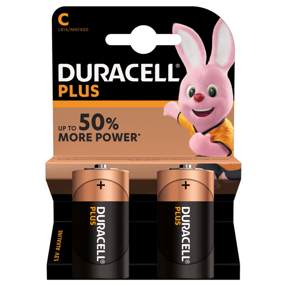 C Duracell PLUS Alkaline BP-2 MN1400