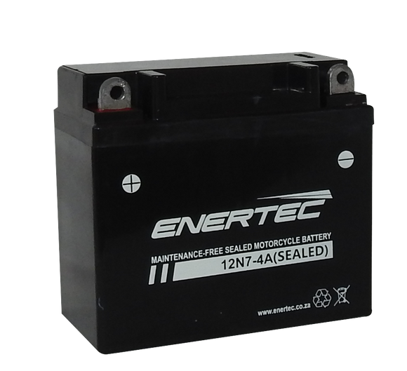 12N7-4A - 12v 6.5A/h SMF LHP - ENERTEC