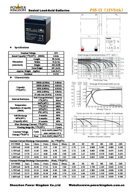 12v 5Ah SLA Afribatt - 0
