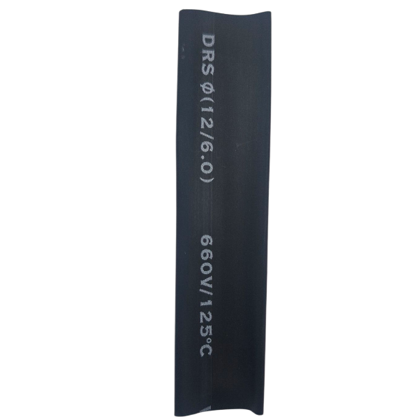 Heat Shrink Tubing - 12/6 - Black