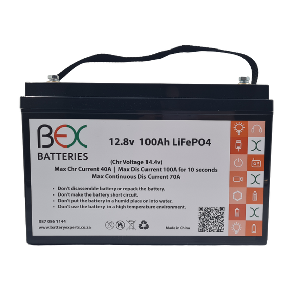 12.8v 100Ah Lithium Phosphate Battery