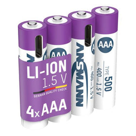 ANSMANN AAA Lithium 1.5v 500mAh BP-4 - 0