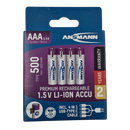 ANSMANN AAA Lithium 1.5v 500mAh BP-4-1