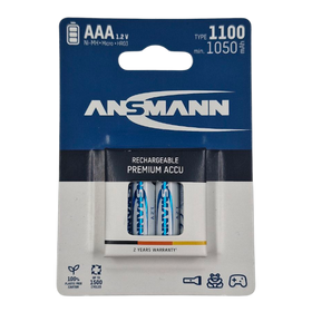 ANSMANN AAA 1100mAh NiMh BP-4