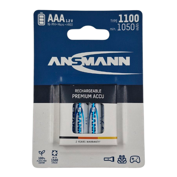 ANSMANN AAA 1100mAh NiMh BP-4