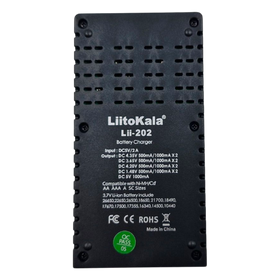 Li-Ion Charger Universal - 2 slot - 0