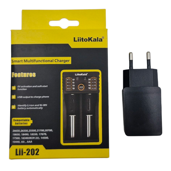 Li-Ion Charger Universal - 2 slot