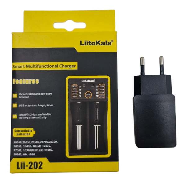 Li-Ion Charger Universal - 2 slot