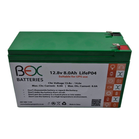 12v 8Ah Lithium Replacement Battery - 12.8v 8Ah UPS