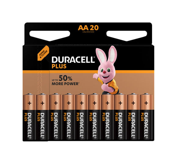 AA Duracell PLUS Alkaline BP-20 MN1500