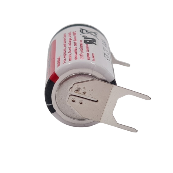 ER14250 EVE 1/2AA 3.6v Lithium 3 pin