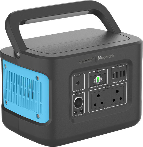 Megatank Portable Power Station - 600W