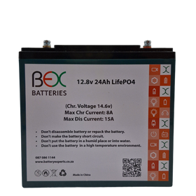 12.8v 24Ah Lithium Phosphate Battery