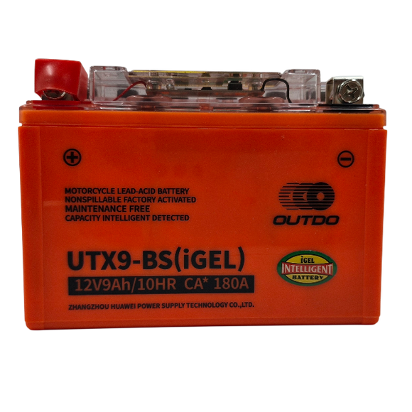 UTX9-BS (iGel) 12v 9A/h LHP - OUTDO