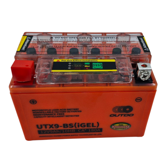 UTX9-BS (iGel) 12v 9A/h LHP - OUTDO