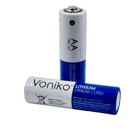 AA Voniko Lithium 1.5v - 4 pack