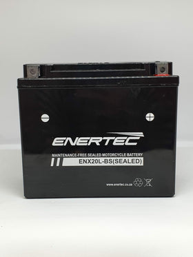 YTX20L-BS - 12V-20A/h SMF RHP - ENERTEC