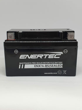 YTX7A-BS - 12V-6 A/h SMF LHP - ENERTEC