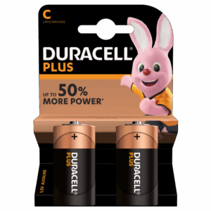 C Duracell PLUS Alkaline BP-2 MN1400