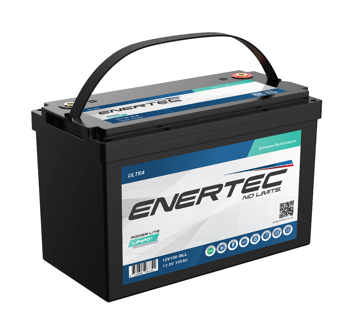 12v 100Ah Enertec Ultra Lithium
