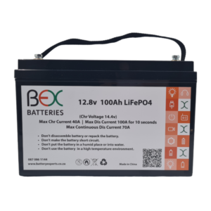 12.8v 100Ah Lithium Phosphate Battery