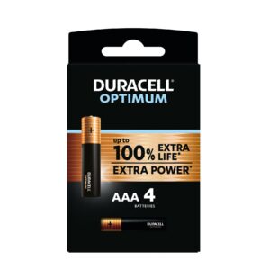 AAA Duracell OPTIMUM Alkaline BP-4 MN2400
