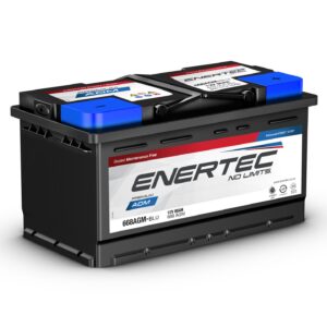 Enertec 668HC 80A/h RHP - L4 AGM