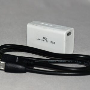 9V 500mAh Li-Po with USB charging port