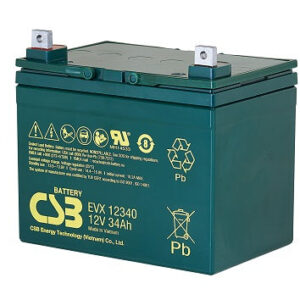 12v 34Ah EVX Traction Battery - EVX12340