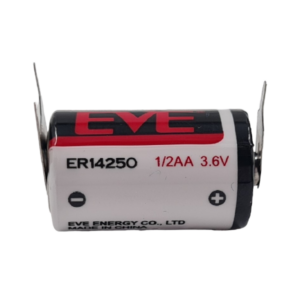 ER14250 EVE 1/2AA 3.6v Lithium 3 pin