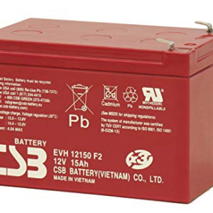 12V 15Ah EVX Traction Battery - EVX12150