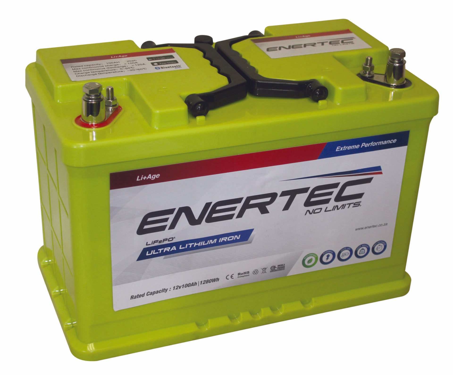 12v 100Ah Enertec Ultra Lithium