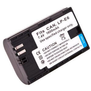 Canon LP-E6 replacement battery