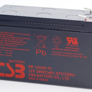 12V 9Ah CSB HR1234WF2